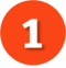 number 1 icon