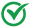 green check mark
