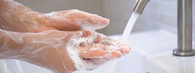 hand washing