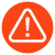 issue icon, triangle with exclamation point in the center