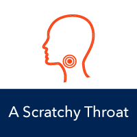 scratchy throat icon