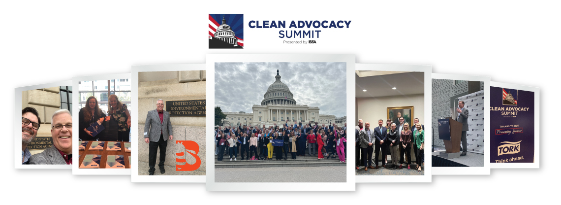 A photo collage of clean advocacy summit