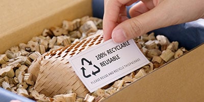 recyclable and reusable packaging