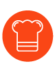 chef's hat icon