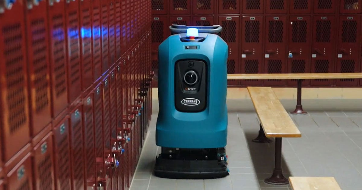 First of Its Kind Robotic Cleaner Delivers ‘Astonishing’ Results for a School