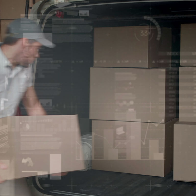 surge of ecommerce delivery for holiday rush