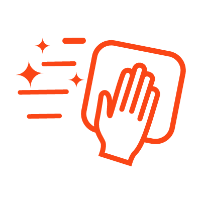 surface cleaning icon