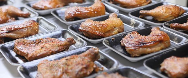 food prep and assembly line
