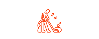 physical demand in cleaning icon