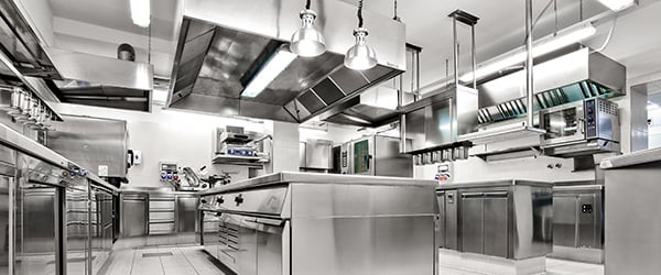 gallery layout for small restaurant kitchens