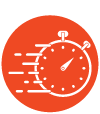 speed icon, a stop watch